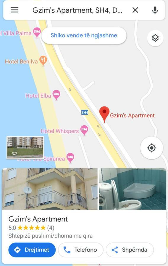 Gzim'S Apartment Durres Exterior photo